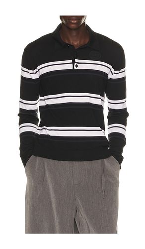 Petitot Striped Long Sleeve Knit Polo en & . Taille S. Also en M, L, XL/1X, XXL/2X - Canada Goose - Modalova