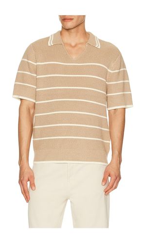 Bradley French Stripe Short Sleeve Polo en . Taille M. Also en L, XL/1X - Central Park West - Modalova