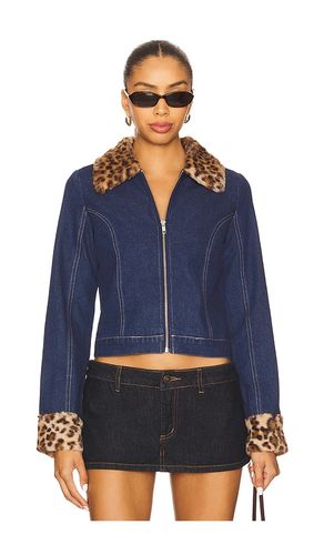 BLOUSON FOURRURE ET DENIM GIA en . Taille XS. Also en - Central Park West - Modalova
