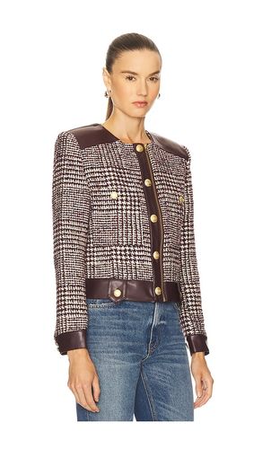 VESTE PIED-DE-POULE BILLIE en . Taille L. Also en - Central Park West - Modalova