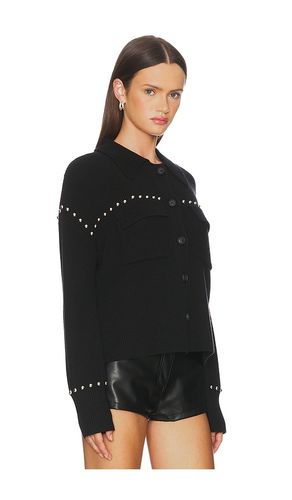 BLOUSON EN MAILLE AVEC CLOUS JAY en . Taille S. Also en XS, M, XL - Central Park West - Modalova