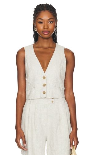 GILET BECKETT LINEN in . Size S, XL, XS - Central Park West - Modalova