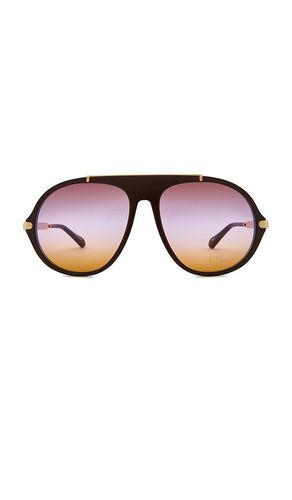 Chloe Aly Sunglasses in Burgundy - Chloe - Modalova