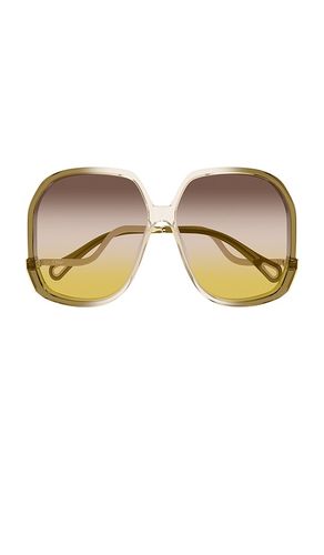 LUNETTES DE SOLEIL GEOMETRICAL en - Chloe - Modalova