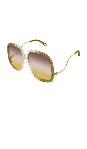 LUNETTES DE SOLEIL GEOMETRICAL en - Chloe - Modalova