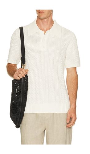 Santino Textured Polo en . Taille L. Also en S, XL/1X - CHE - Modalova