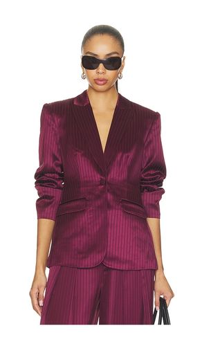 VESTE GEORGIA SATIN STRIPE MARNE en . Taille 0. Also en 00, 10, 2, 4, 6, 8 - Cinq a Sept - Modalova