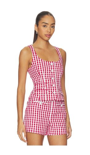 Mini Gingham Denim Lovina Top en . Taille L. Also en M, S, XS, XXS - Cinq a Sept - Modalova