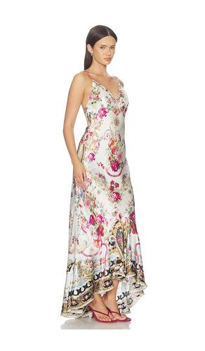 ROBE CARACO V NECK SLIP DRESS WITH FLOUNCE HEM en . Taille XS. Also en M - Camilla - Modalova