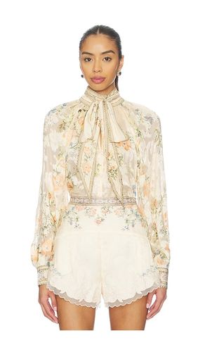 Detachable Bow Raglan Blouse en . Taille M. Also en XS - Camilla - Modalova