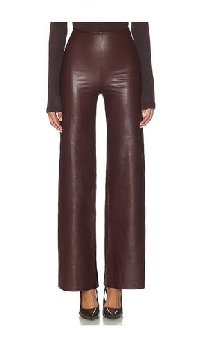 PANTALON IMITATION CUIR JAMBES LARGES en . Taille S. Also en XL - Commando - Modalova