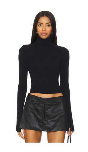 Ballet Body Turtleneck Long Sleeve Top in - Commando - Modalova