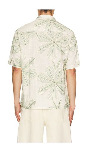 Linen Applique Short Sleeve Shirt in . Size L. Also in M, S, XXL/2X - Corridor - Modalova
