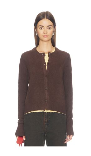 Crewneck Knit Button-up Cardigan en . Taille S. Also en M, L - Cubic London - Modalova