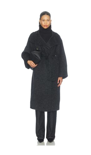 Classic Loose-fit Stand Collar Wool-blend Coat en . Taille L. Also en M, S - Cubic London - Modalova