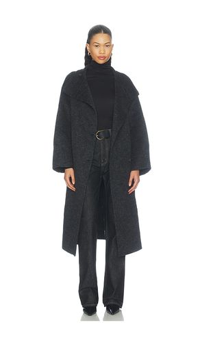 Classic Loose-fit Stand Collar Wool-blend Coat en . Taille L. Also en M, S - Cubic London - Modalova