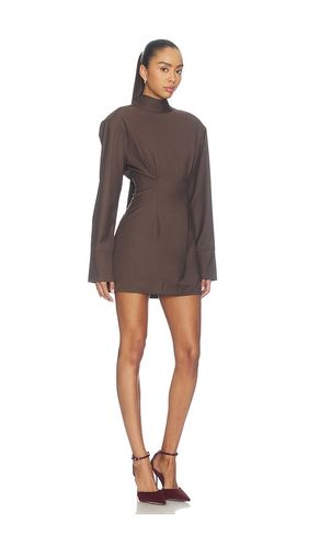Wool Tie Back Mini Dress en . Taille M. Also en S - Courtney Zheng - Modalova