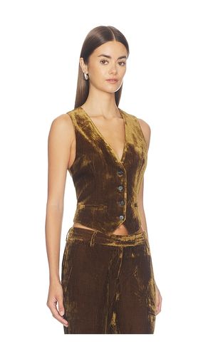 Silk Velvet Corduroy Vest en . Taille S. Also en XS, M - Courtney Zheng - Modalova