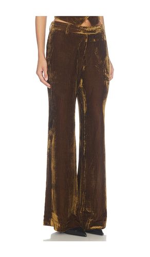 Silk Velvet Corduroy Pants en . Taille 10/M. Also en 12/L, 6/XS, 8/S - Courtney Zheng - Modalova