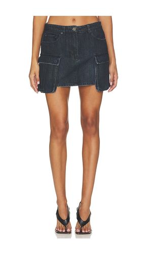MINI-JUPE CARGO EN DENIM en . Taille L. Also en M, S, XS - Courtney Zheng - Modalova