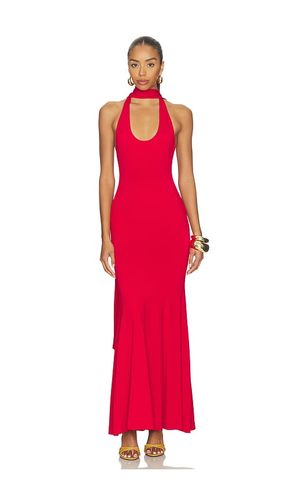ROBE SCARF OPEN NECK en . Taille S. Also en XS, M - GUIZIO - Modalova