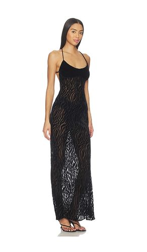 ROBE BURNOUT VELVET MAXI en . Taille M. Also en S, XS - GUIZIO - Modalova