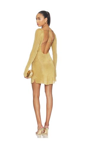ROBE LONG SLEEVE METALLIC MINI en . Taille L. Also en S - GUIZIO - Modalova