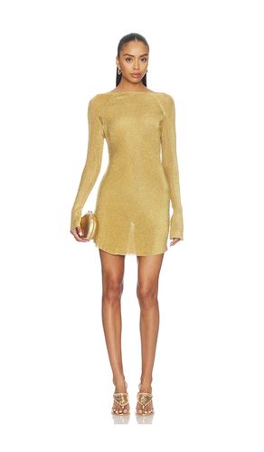 ROBE LONG SLEEVE METALLIC MINI en . Taille XXS. Also en XS - GUIZIO - Modalova