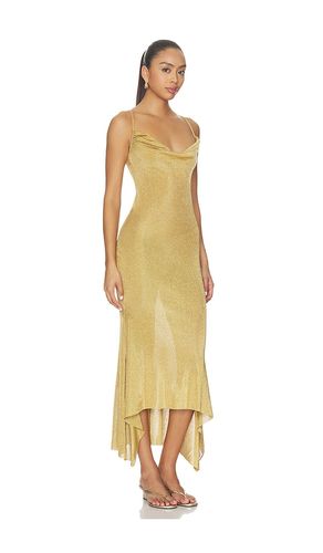 ROBE COWL NECK TIE BACK en . Taille M. Also en S, XS, XXS - GUIZIO - Modalova