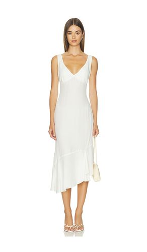 ROBE DRAPED HEM SLIP en . Taille L. Also en M, S, XS - GUIZIO - Modalova