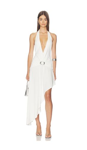 ROBE ASYMMETRICAL BUCKLE DETAIL en . Taille XXS. Also en M, XL - GUIZIO - Modalova