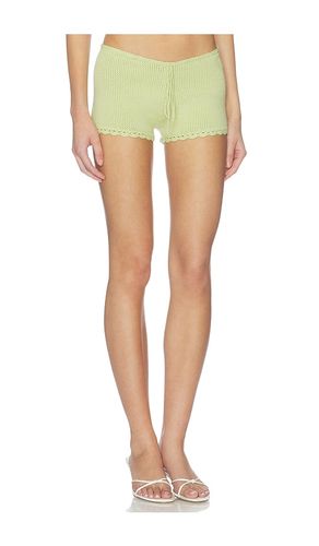 Scallop Tie Knit Short en . Taille L. Also en M, S, XS, XXS - GUIZIO - Modalova