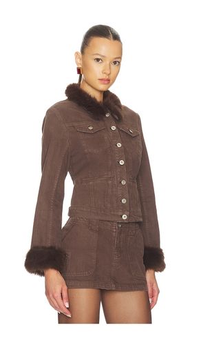 BLOUSON ARES FAUX FUR en . Taille XXS. Also en - GUIZIO - Modalova