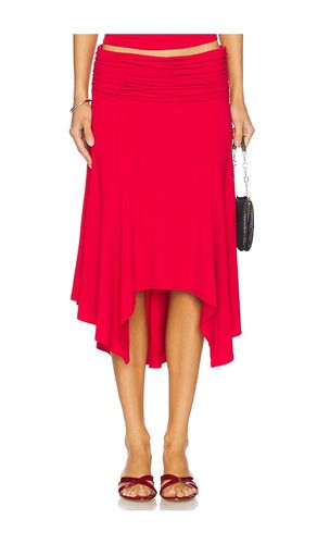 JUPE MIDI SOFFIANO en . Taille L. Also en M, XL, XS - GUIZIO - Modalova