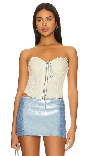 Pintuck Corset in . Size S, XL - GUIZIO - Modalova