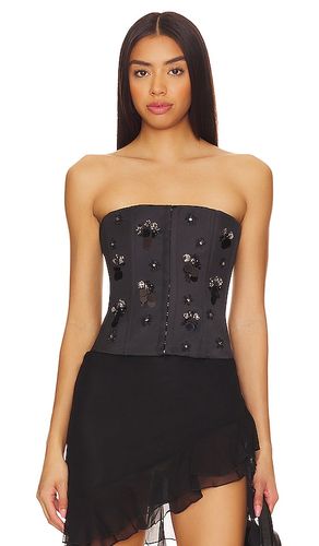 Embellished Satin Corset en . Taille L. Also en S, XS - GUIZIO - Modalova