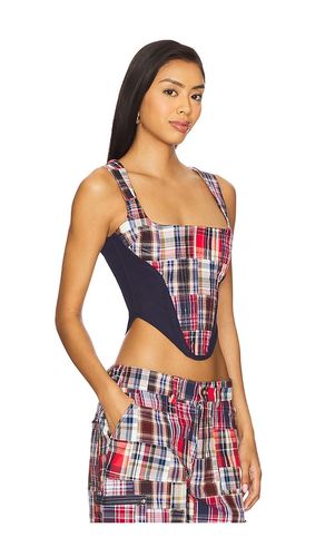Mina Patchwork Corset en . Taille L. Also en - GUIZIO - Modalova