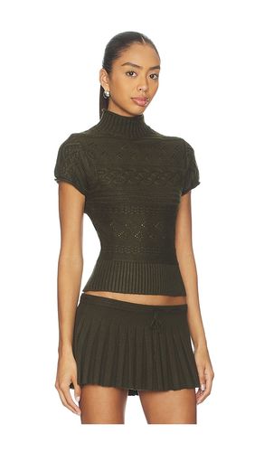 Cable Knit Turtleneck Top en . Taille XS. Also en - GUIZIO - Modalova