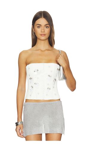 Embellished Satin Corset en . Taille XS. Also en S, M, L - GUIZIO - Modalova