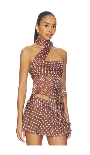 Chiffon Wrap Top en . Taille L. Also en M, S, XS, XXS - GUIZIO - Modalova