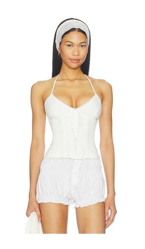Marini Eyelet Corset Top en . Taille L. Also en - GUIZIO - Modalova