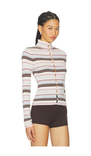 Chloe Sweater en Pink Stripe en . Taille M. Also en S, XS - GUIZIO - Modalova