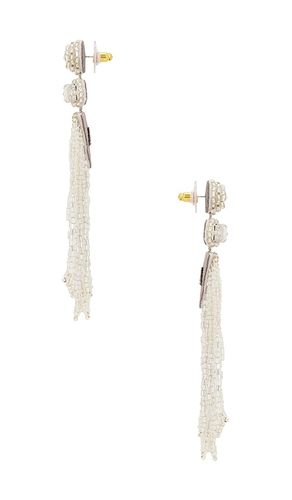 BOUCLES D'OREILLES PENDANTES JODY en - Deepa Gurnani - Modalova