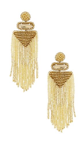 BOUCLES D'OREILLES PENDANTES JODY en - Deepa Gurnani - Modalova