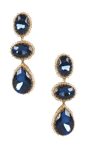 BOUCLES D'OREILLES PENDANTES HADLEE en - Deepa Gurnani - Modalova