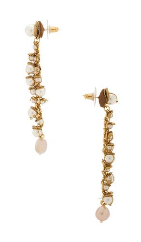 BOUCLES D'OREILLES NANI en - Deepa Gurnani - Modalova