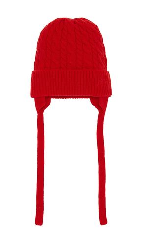 BONNET CASHMERE MIX TURN UP TIE en - Damson Madder - Modalova
