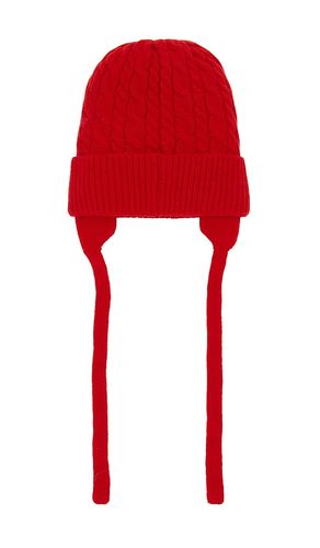 BONNET CASHMERE MIX TURN UP TIE en - Damson Madder - Modalova