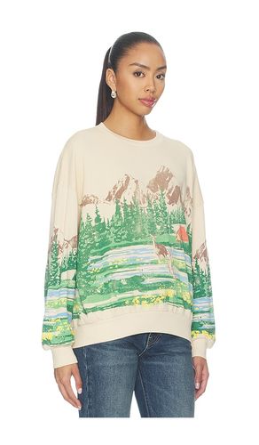 SWEAT CAMPSITE SCENE OVERSIZED CREW en . Taille S. Also en XL, XS - DAYDREAMER - Modalova