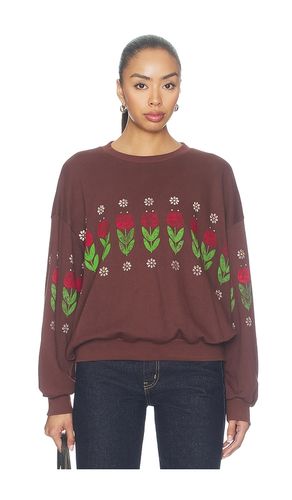 SWEAT CAMP FLOWERS OVERSIZED CREW en . Taille L. Also en M, S, XL, XS - DAYDREAMER - Modalova